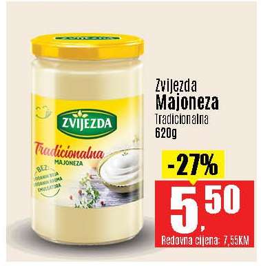 ZVIJEZDA majonéza