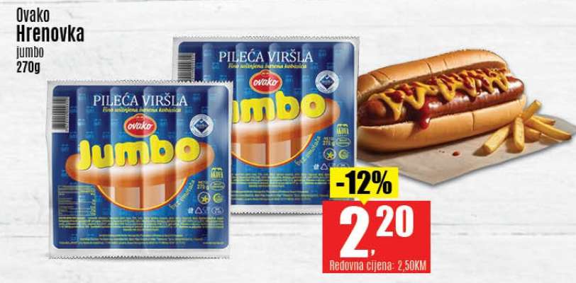 Ovako Hrenovka jumbo