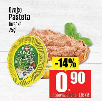Ovako Pašteta