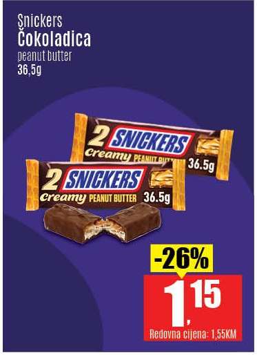 Snickers Čokoladica