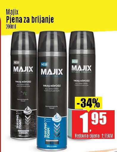 Majix Pjena za brijanje