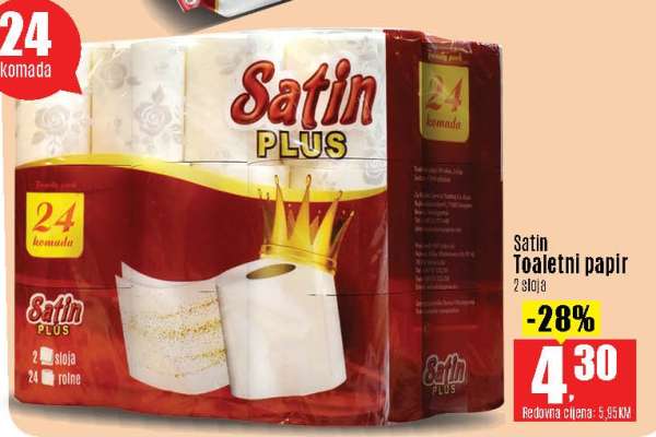 Satin Toaletni papir