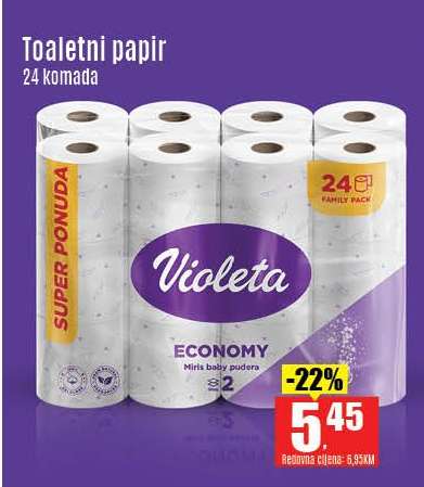 Violeta Toaletni papir
