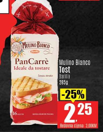 Mulino Bianco Tost