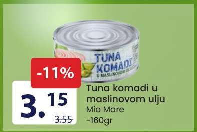 Tuna Komadi u maslinovom ulju