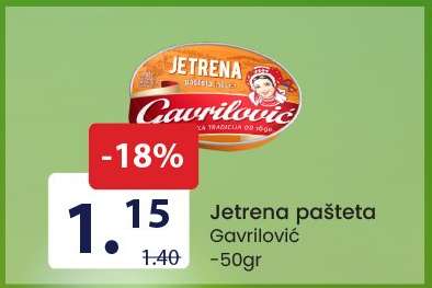 Jetrena pašteta Gavrilović