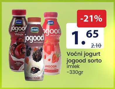 Voćni jogurt Jogood sorto