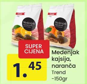 Medenjak kajsija, narandža