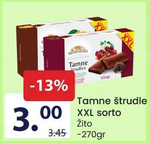 Tamne štrudle XXL sorto