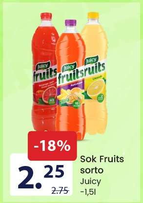 Sok Fruits sorto