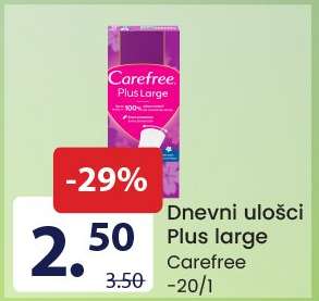 Dnevni ulošci Plus large