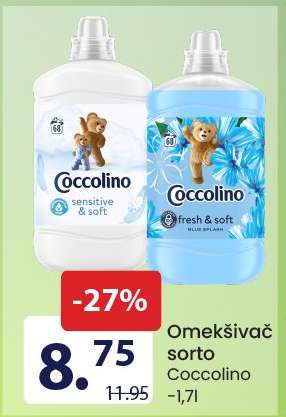 Omekšivač sorto Coccolino