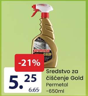 Sredstvo za čišćenje Gold