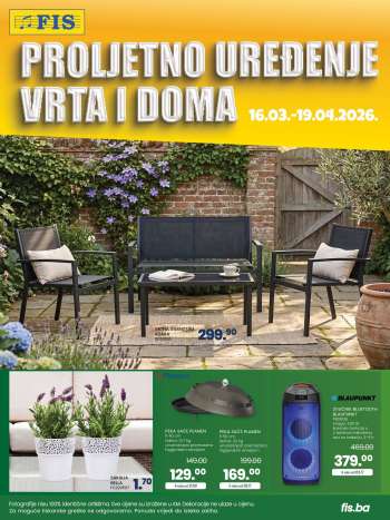 FIS katalog - 16.03.2026. - 19.04.2026.