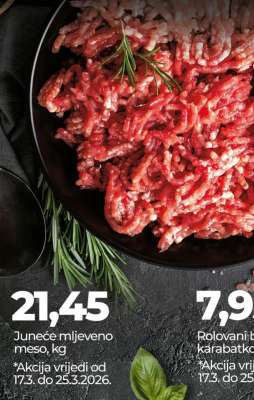 Juneće mljeveno meso, kg