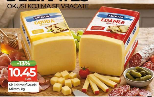 SIR EDAMER/GOUDA MILRAM, KG