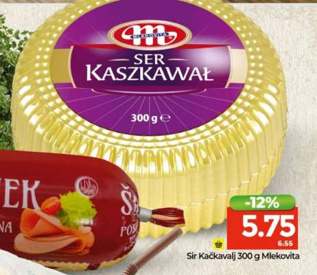 Sir Kačkavalj 300 g Mlekovita