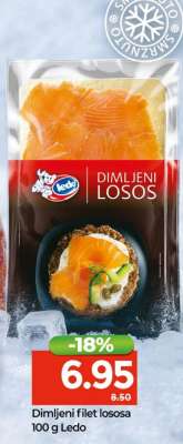 Dimljeni filet lososa