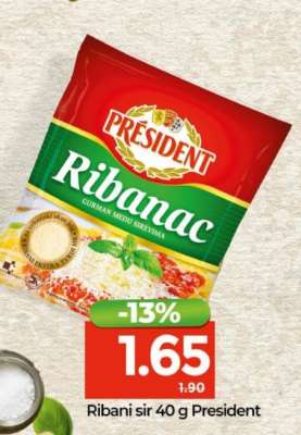 Ribani sir 40 g President