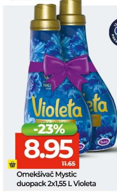 Omekšivač Mystic duopack 2x1,55 L Violeta