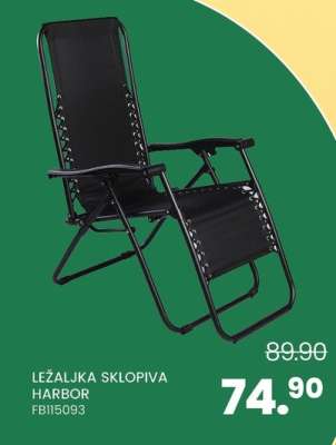 LEŽALJKA SKLOPIVA HARBOR