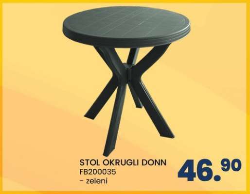 STOL OKRUGLI DONN