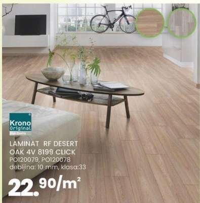 LAMINAT RF DESERT OAK 4V 8199 CLICK