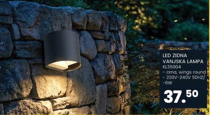 LED ZIDNA VANJSKA LAMPA