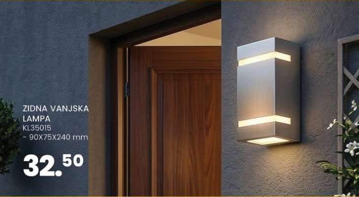 ZIDNA VANJSKA LAMPA