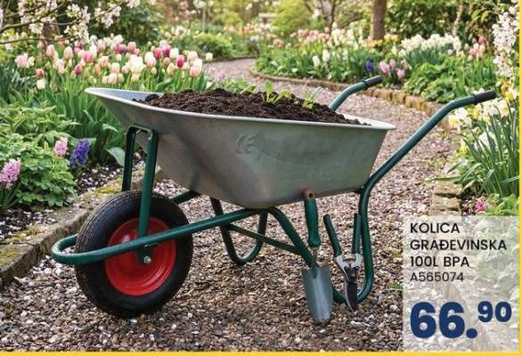KOLICA GRAĐEVINSKA 100L BPA