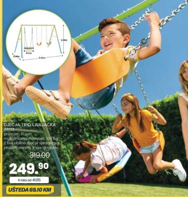 DJEČJA TRIO LJULJAČKA