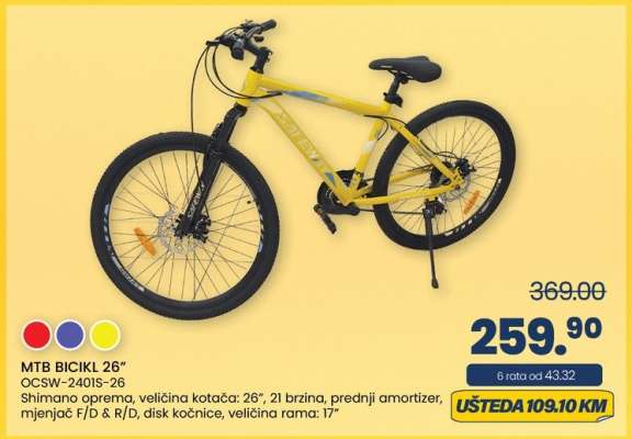 MTB BICIKL 26”