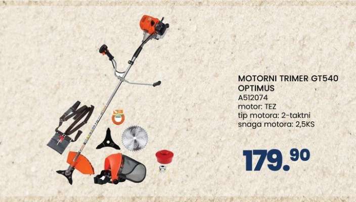 MOTORNI TRIMER GT540 OPTIMUS