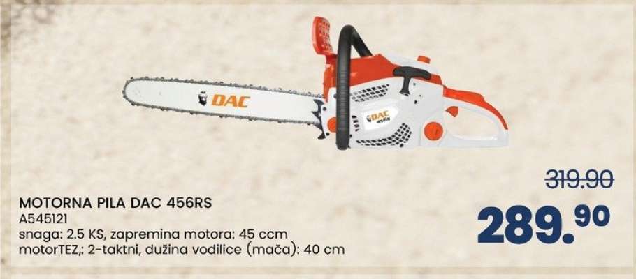 MOTORNA PILA DAC 456RS