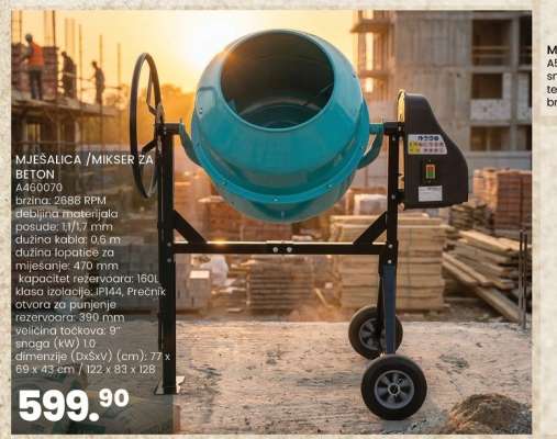 MJESALICA / MIKSER ZA BETON