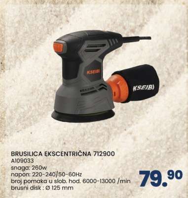 BRUSILICA EKSCENTRIČNA 712900