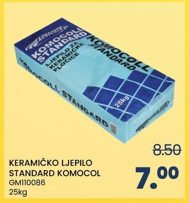 KERAMIČKO LJEPILO STANDARD KOMOCOL