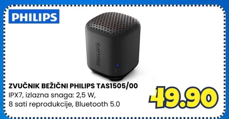 ZVUČNIK BEŽIČNI PHILIPS TAS1505/00