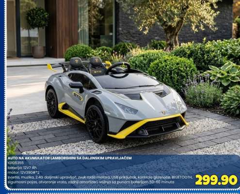 AUTO NA AKUMULATOR LAMBORGHINI SA DALJINSKIM UPRAVLJAČEM