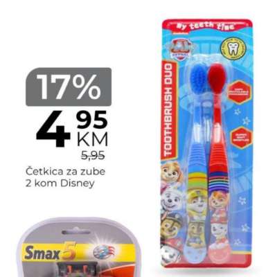 Četkica za zube 2 kom Disney