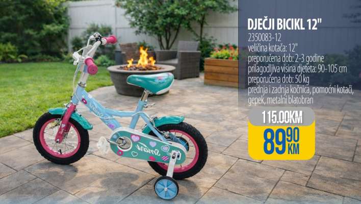 DJEČJI BICIKL 12"