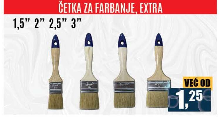 Četka za farbanje, Extra