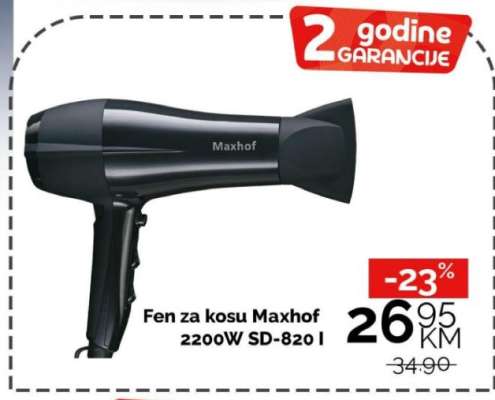 Fen za kosu Maxhof 2200W SD-820 I