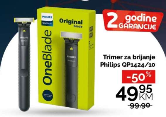 Trimer za brijanje Philips QP1424/10
