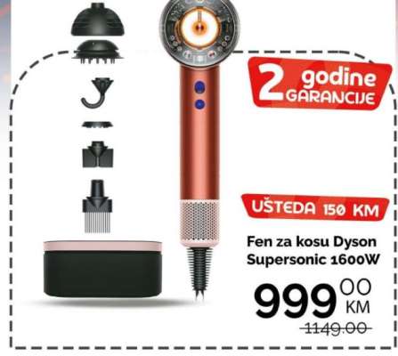 Fen za kosu Dyson Supersonic 1600W