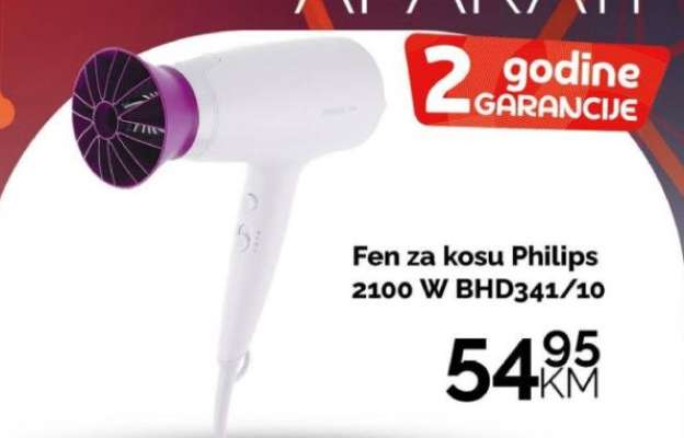 Fen za kosu Philips 2100 W BHD341/10