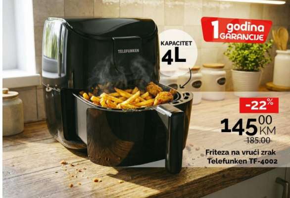 Friteza na vrući zrak Telefunken TF-4002