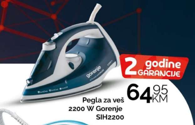 Pegla za veš Gorenje SIH2200