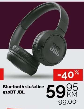 Bluetooth slušalice 510BT JBL