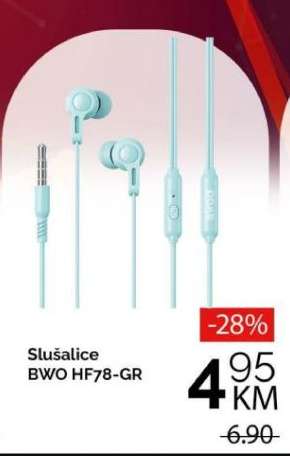Slušalice BWO HF78-GR